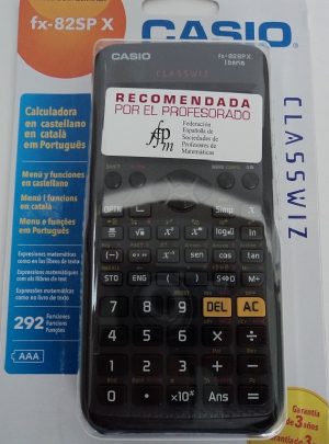 CALCULADORA CIENTIFICA CASIO FX-82SP X II iberia